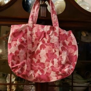 Pink camo medium bag